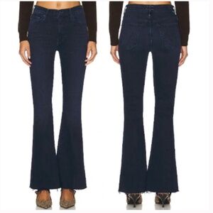 NWT Mother The Weekender Mid Rise Flared Jeans Size 26